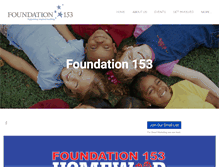 Tablet Screenshot of foundation153.org